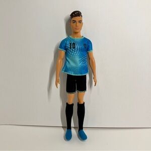Barbie Fashionistas Ken Soccer Player Brunette Cleats You Can Be Anything Doll